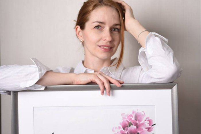 На рисовой бумаге можно нарисовать даже Левитана. Бывший юрист занимается японской живописью