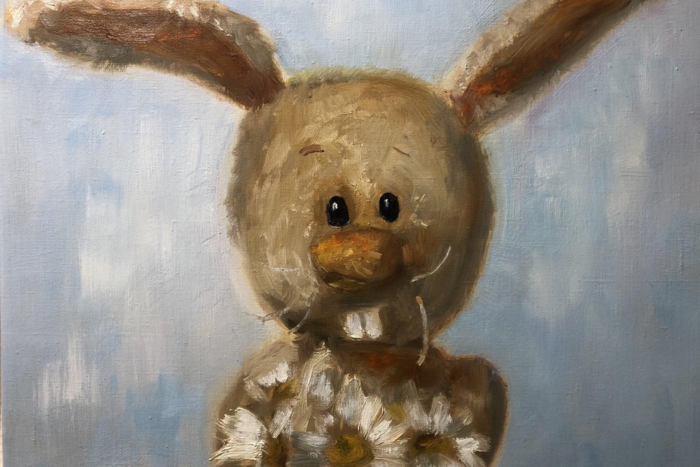 Работы Вани Волжского, представленные на выставке