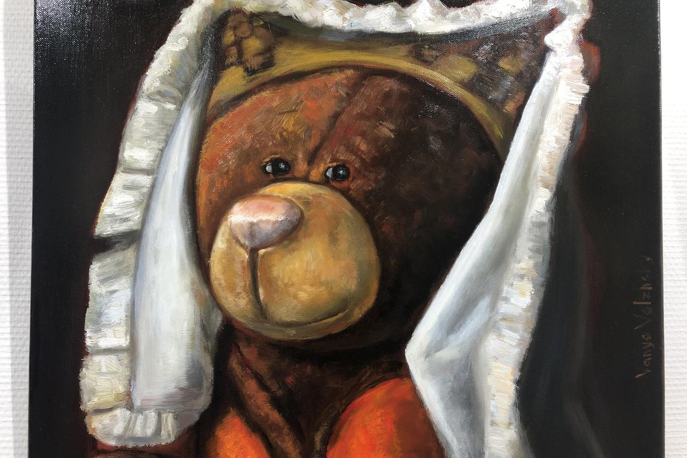 Работы Вани Волжского, представленные на выставке