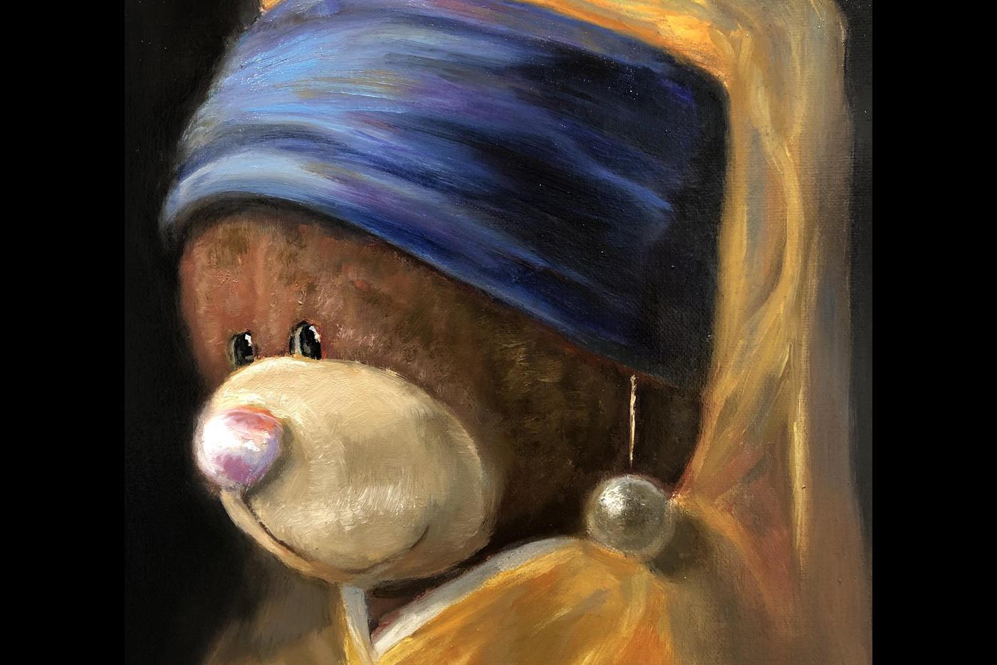 Работы Вани Волжского, представленные на выставке