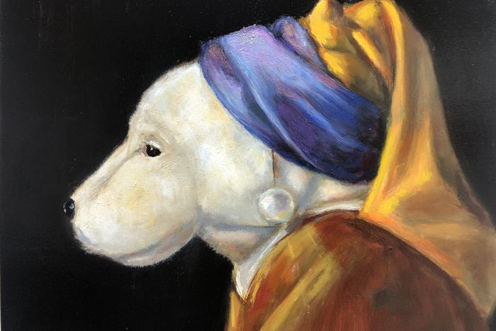 В "Текстильщиках" открылась самая тёплая выставка. Художник рассказал, как она создавалась