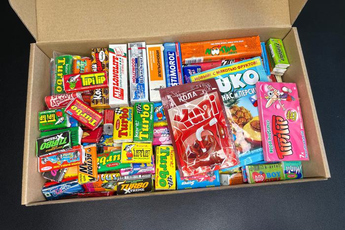 Ностальгия по 90-м. Одна запечатанная жвачка Turbo может стоить до 100 тысяч рублей