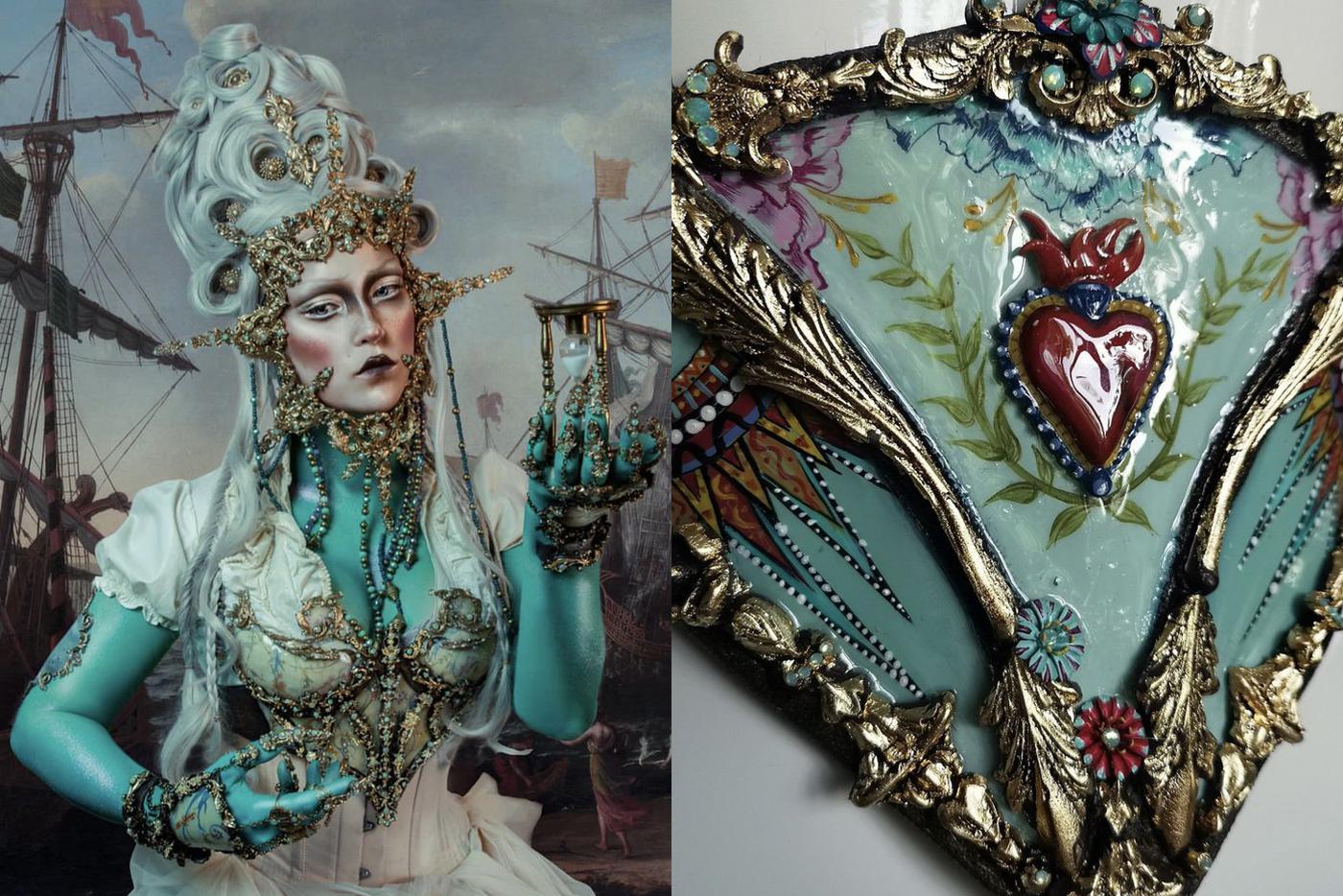 Фантазийные работы Джойс Спакман.