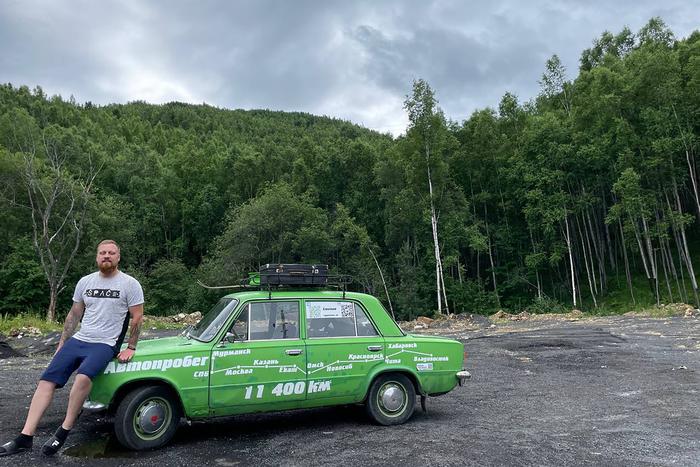 Мурманчанин увидел всю Россию из окна своей старой "копейки"