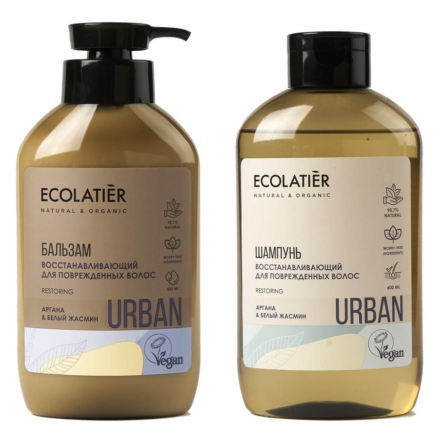 Гамма по уходу за волосами Ecolatier "Восстанавливающая".