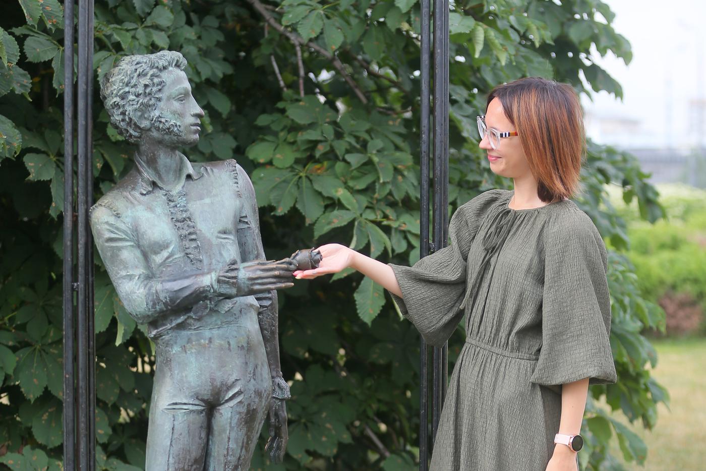 Пообщались со скульптурами в "Музеоне". Узнали благодаря этому много нового