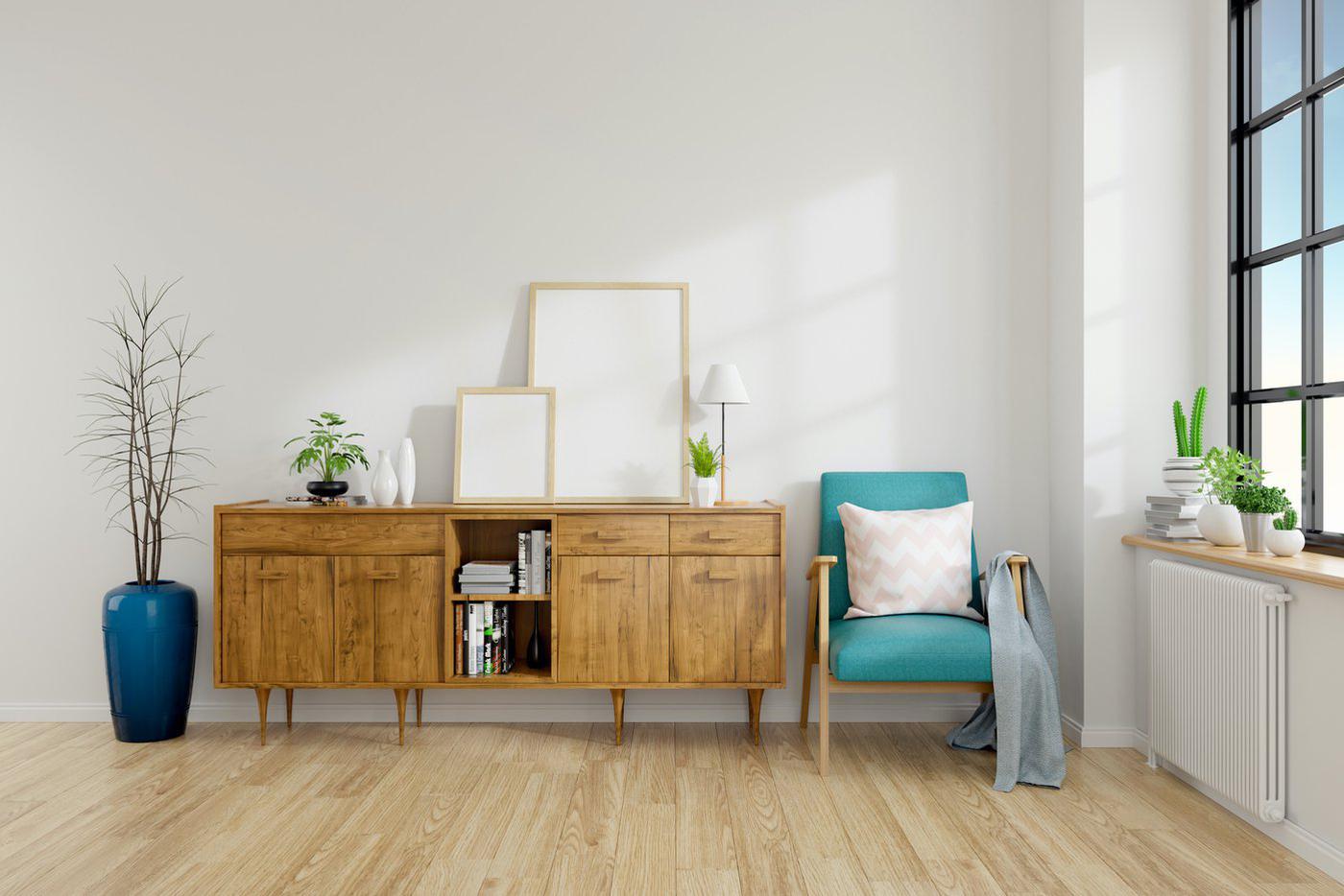 Стиль mid-century modern в интерьере.