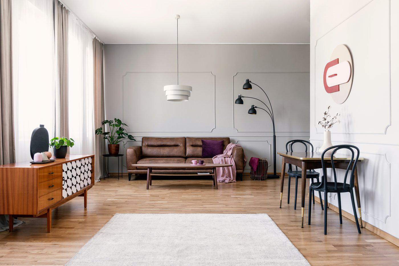 Стиль mid-century modern в интерьере.