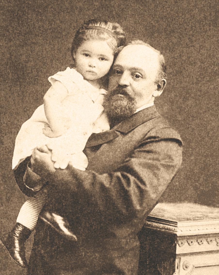 Фотография Мамонтов Савва Иванович с дочерью Верой. 1877.