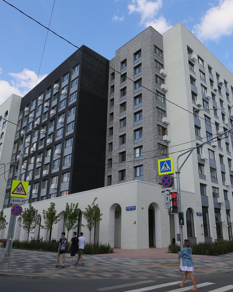 Новостройка идеально вписалась в исторический облик Басманного района