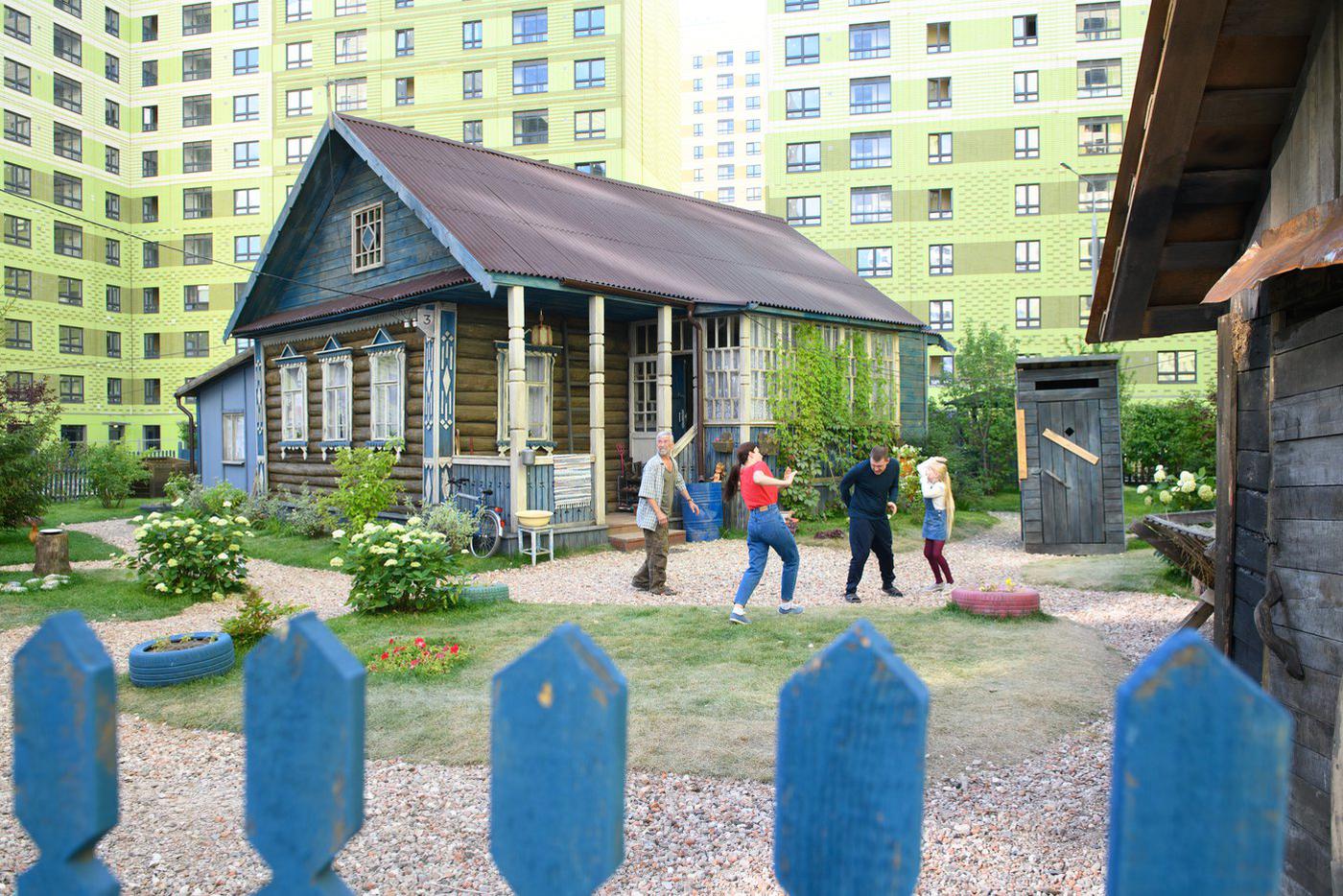 Кадры со съёмочной площадки сериала "Против всех".