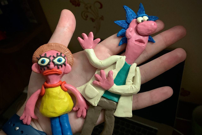 Российский иллюстратор изобразил Рика и Морти так, будто над ними работали легендарные советские мультипликаторы