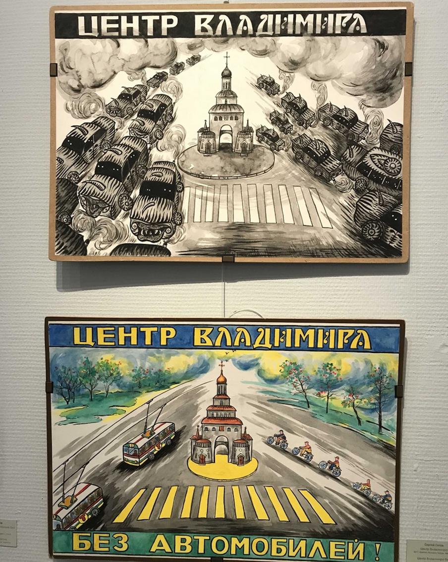 Открылась выставка владимирского художника Сергея Сотова о порядке и гармонии в мире