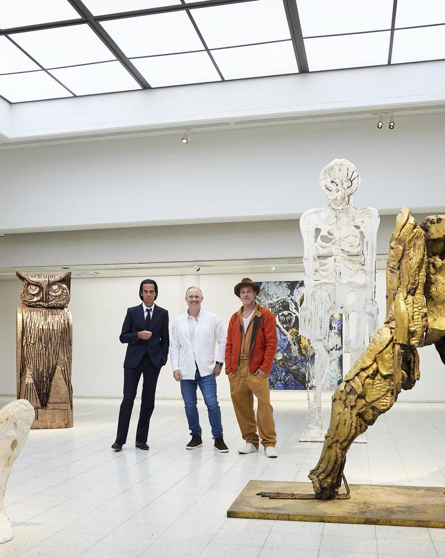 Что творят! Брэд Питт рассекретил свой талант скульптора, а Ник Кейв – керамиста