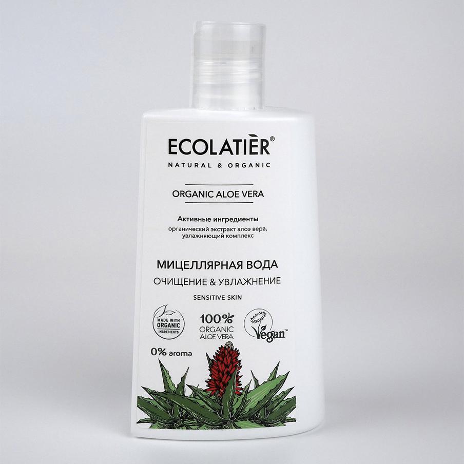Мицеллярная вода "Очищение & Увлажнение" Organic Aloe Vera от Ecolatier
