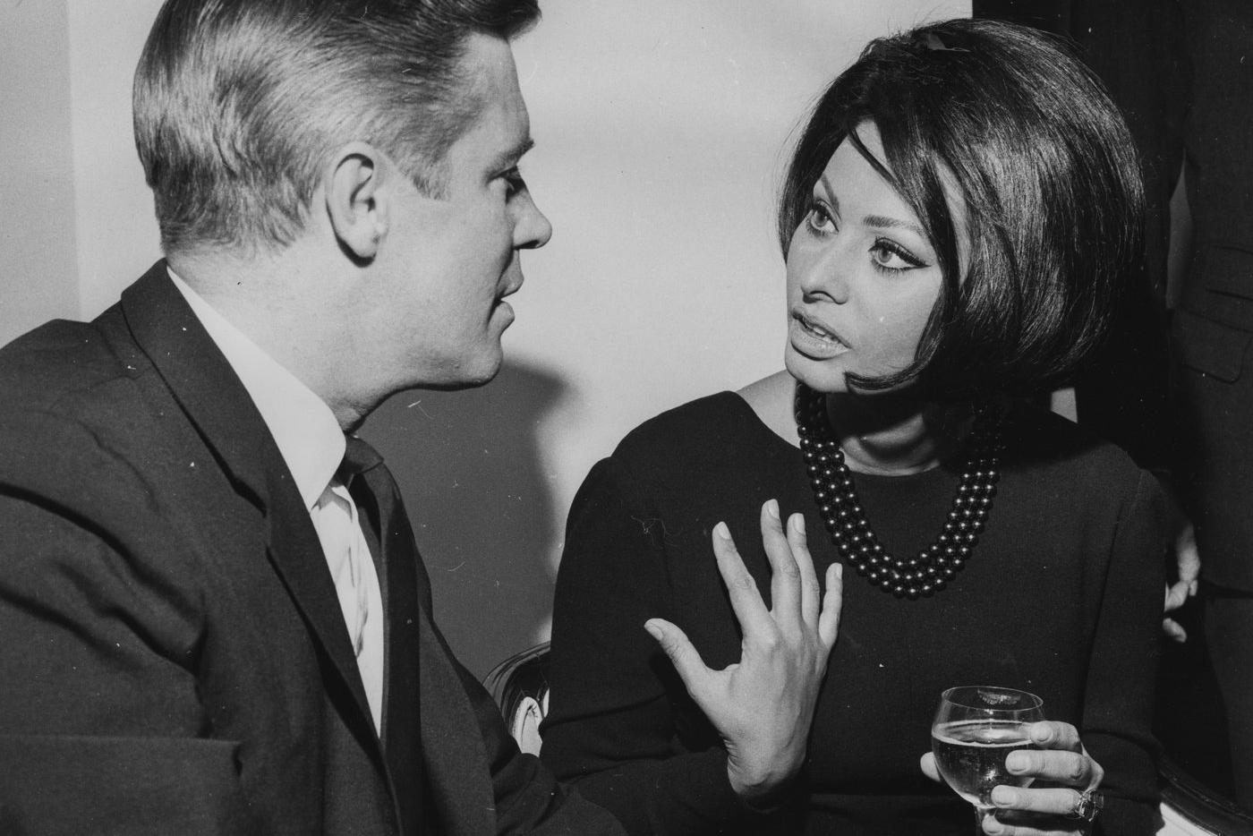 Софи Лорен в молодости и сейчас.