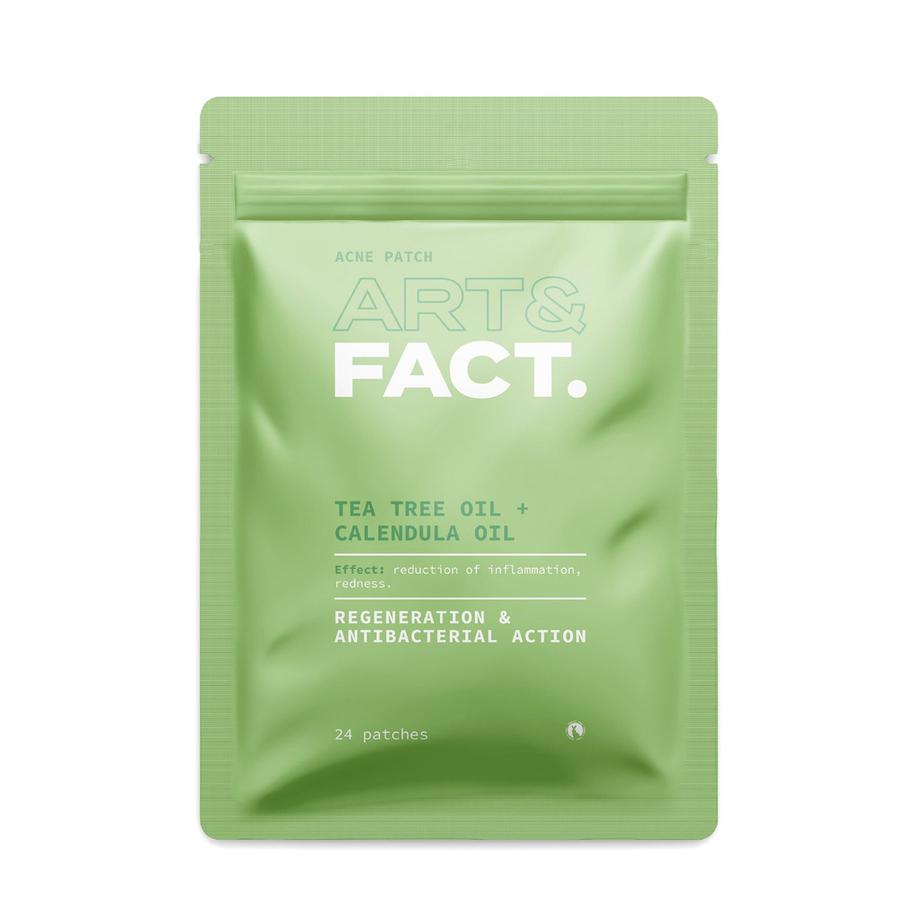 Гидроколлоидные пластыри от прыщей и акне с маслом чайного дерева и календулой ART&FACT (365 руб.).
