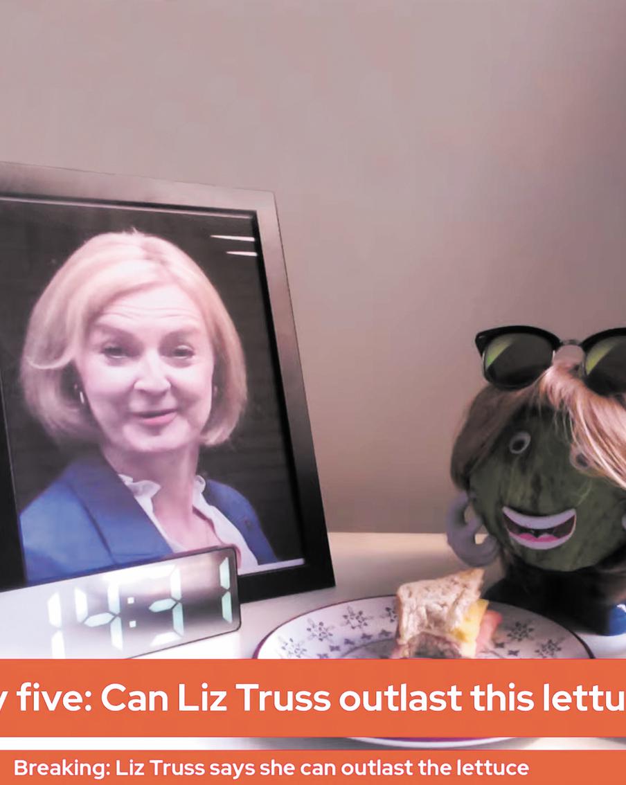 Премьер-министр Британии против салата: Лиз Трасс может проиграть!