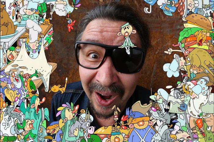 Аниматоры окружили себя воронами и зайцами. В столице открылась фотовыставка "Лики анимации"