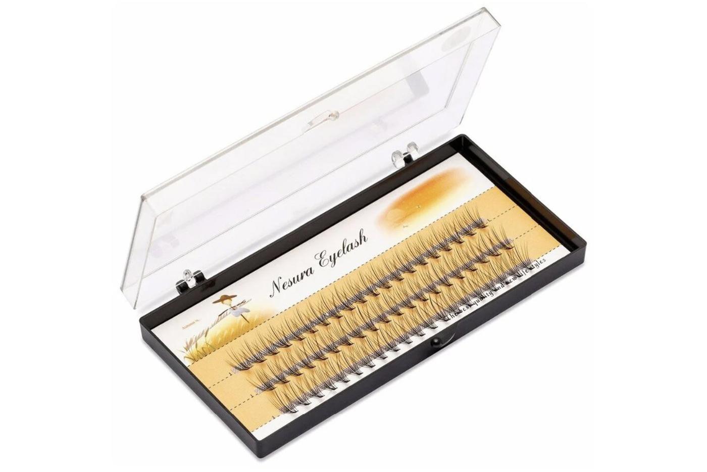 Накладные ресницы с клеем Nesura (243 руб.)