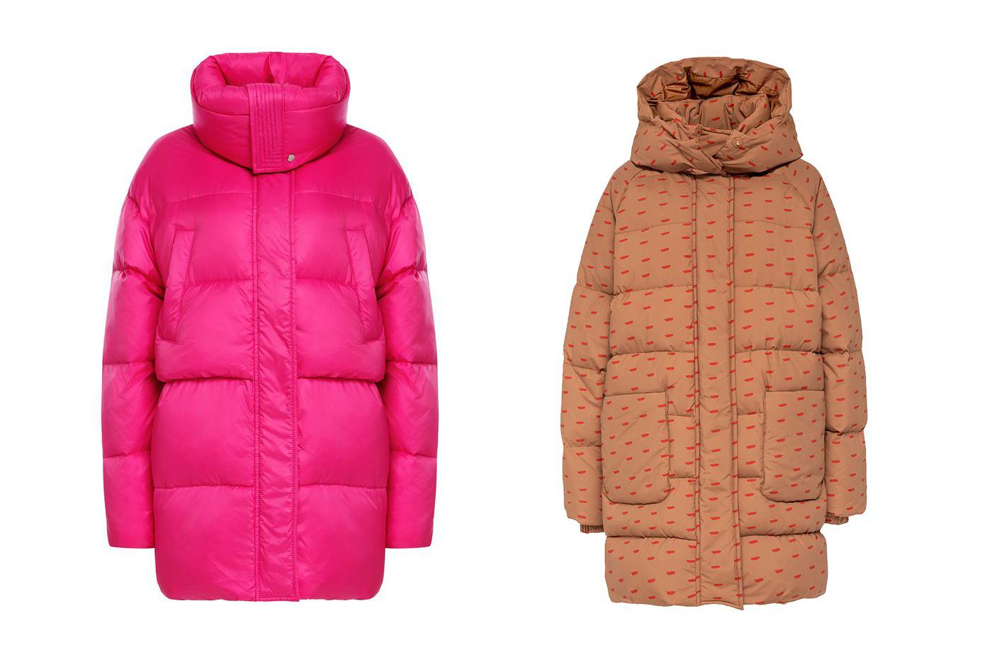 Пуховик-кокон "Снежная Королева" x Lamoda (14 390 руб.) / Пуховик-кокон Akhmadullina Dreams (24 990 руб.)