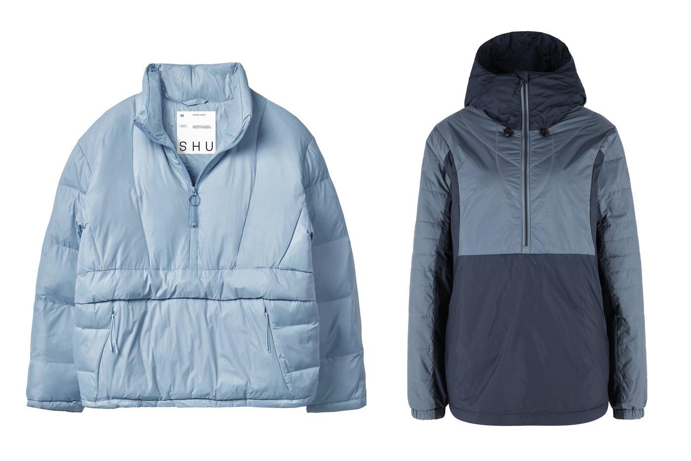 Анорак SHU (10 990 руб.) / Анорак Northland (7799 руб.)