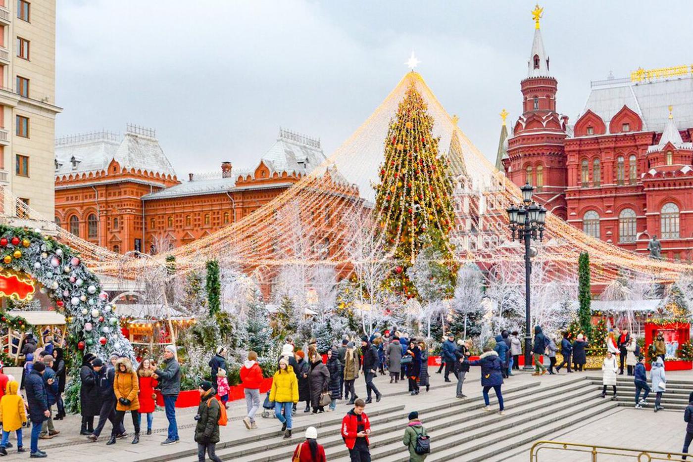 москва на новогодние праздники