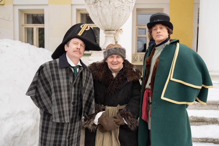 Звёзды сериала "Гости из прошлого" выбрали маршрут для своей машины времени