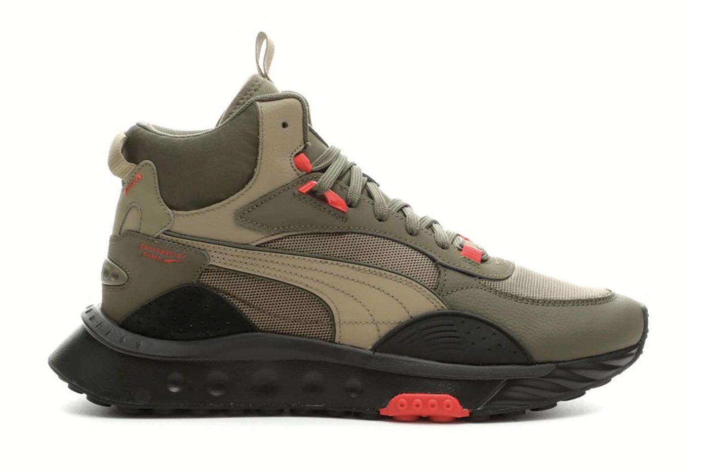 Мужские кроссовки PUMA Wild Rider Mid (13 499 руб.).