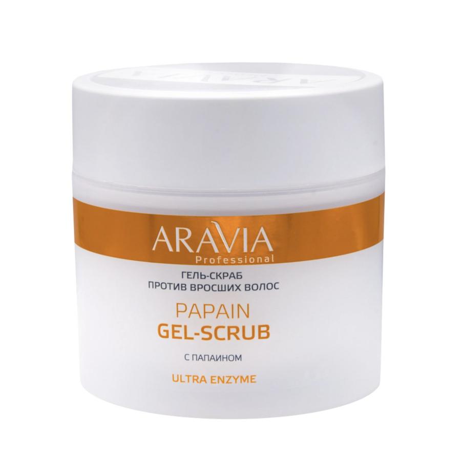 Гель-скраб против вросших волос Aravia Professional Papain Gel-Scrub (631-841 руб.)