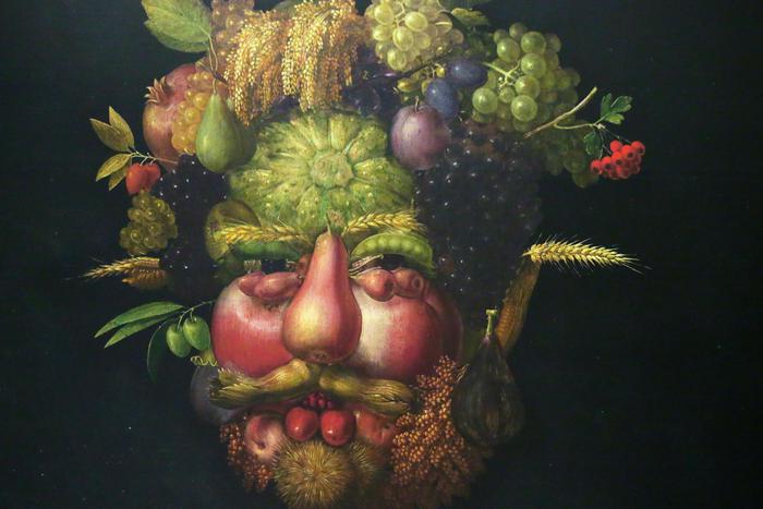 Сумасшедшие портреты Арчимбольдо расчленили на фрагменты