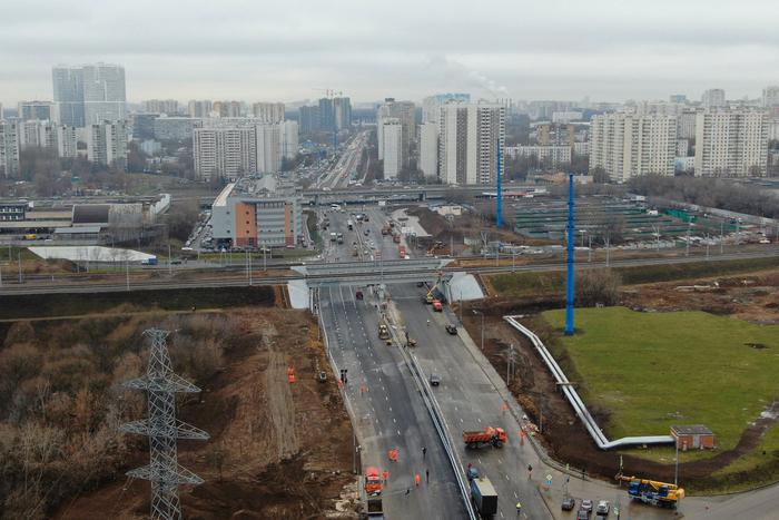 С Запада на Юго-Восток как молния завершается реконструкция конечного участка Южной рокады Москвы