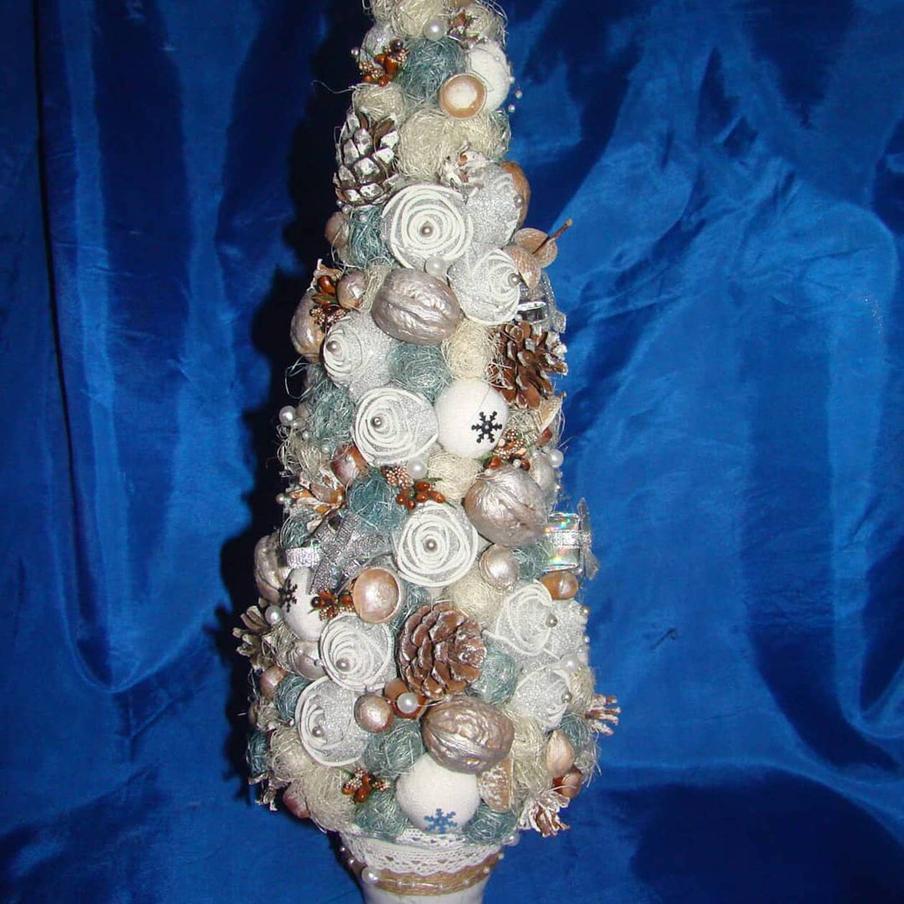 Вязаная ёлочка