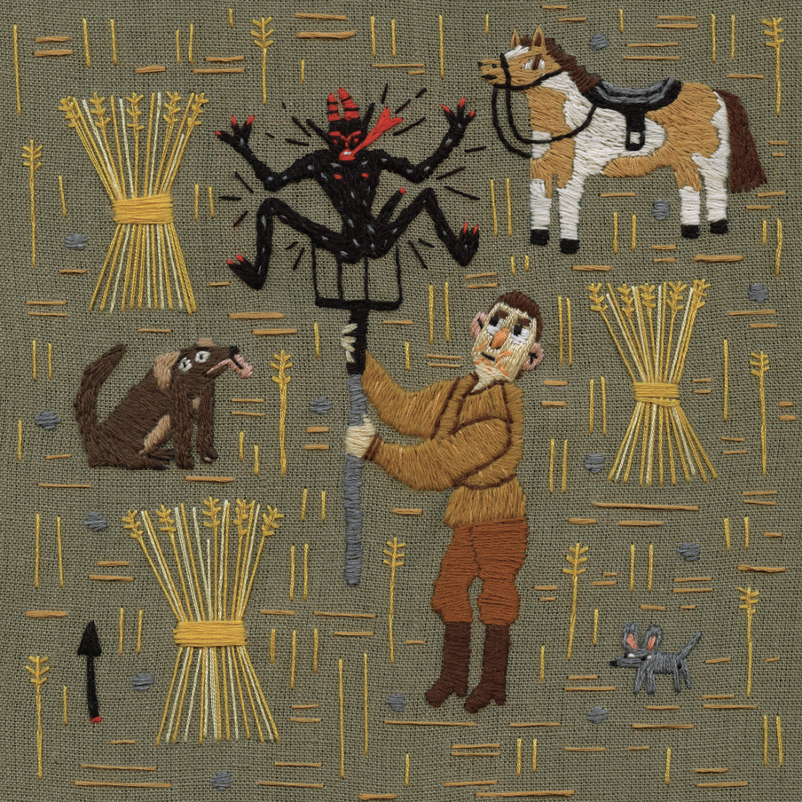 В сказке Иван-дурак наколол черта, тем самым перехетрив его.  