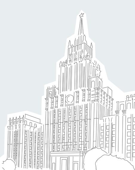 Высотка на Красных Воротах разрушается на глазах