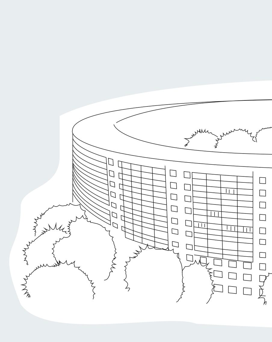 По крыше на велосипеде! Чем интересен "дом-бублик" на Нежинской улице в Москве
