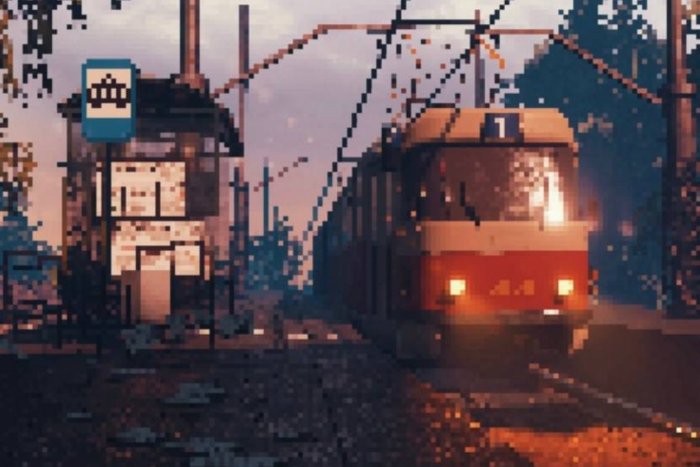 Уличный ларёк, железную дорогу и советский ковёр теперь можно увидеть в пикселях