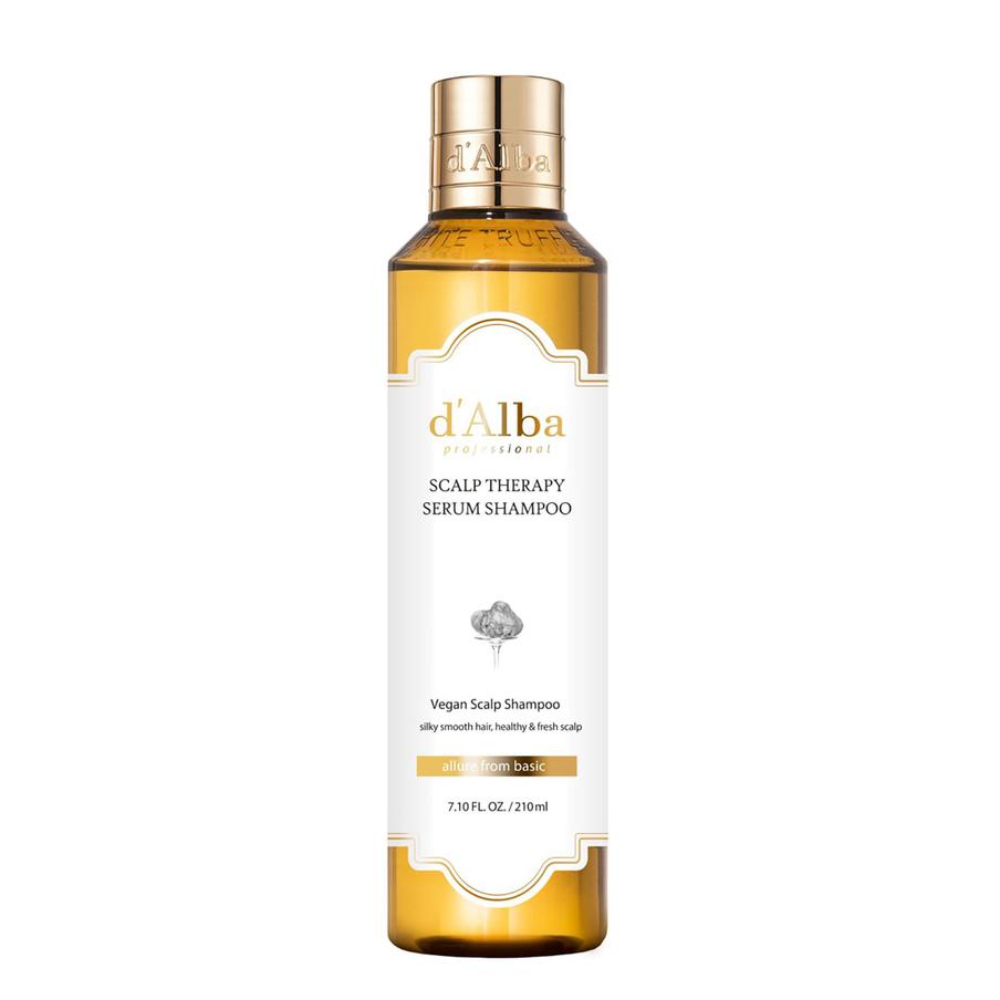 Укрепляющий шампунь для волос d'Alba Scalp Therapy Serum Shampoo (240–5400 руб.)