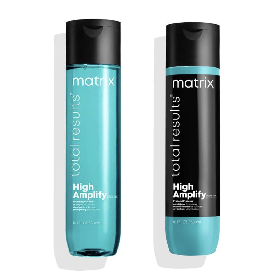 Профессиональный шампунь и кондиционер MATRIX Total Results High Amplify для объёма волос (1044–1527 руб.)
