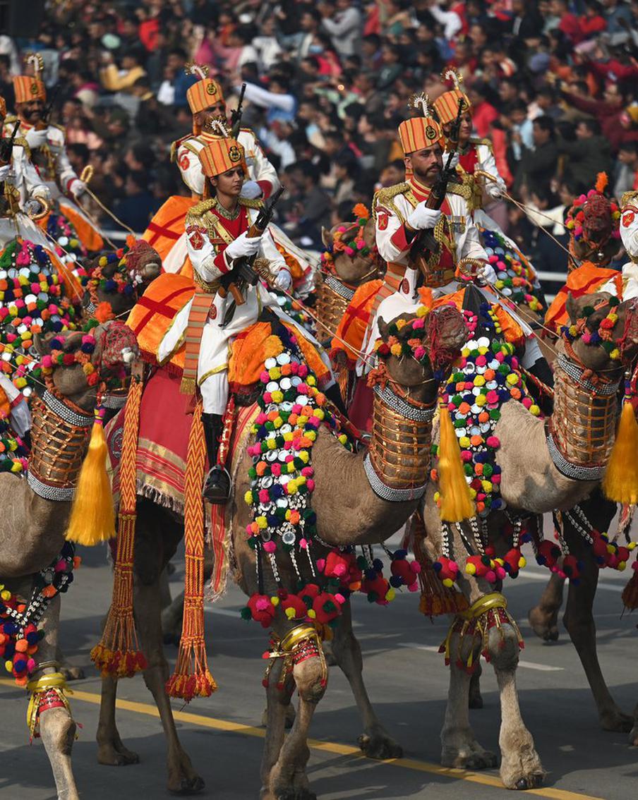 В Индии с размахом прошёл военный парад с верблюжьей кавалерией. Metro выясняло, зачем армии этой страны двугорбые бойцы