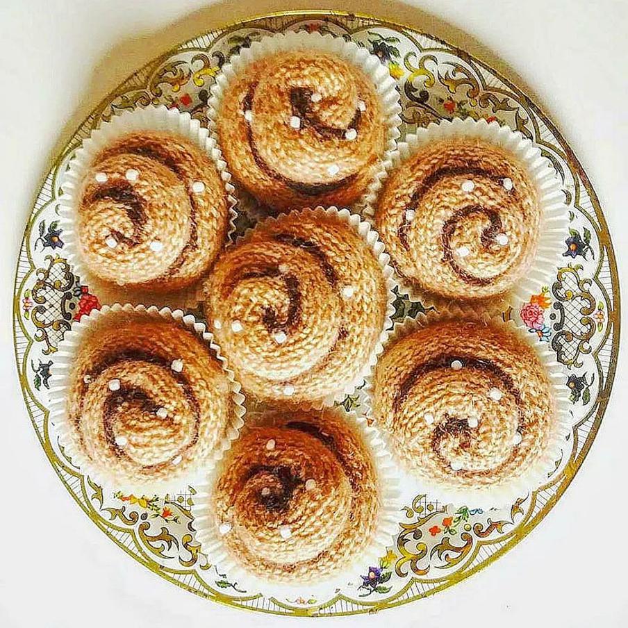 Вязаные продукты.