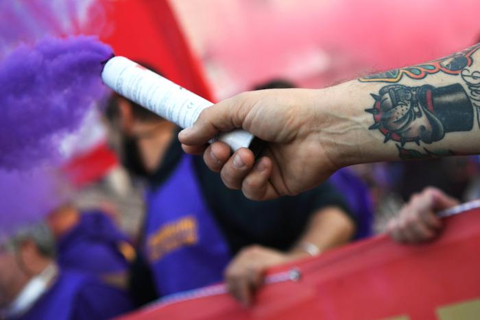 В Италии прошли анархистские манифестации