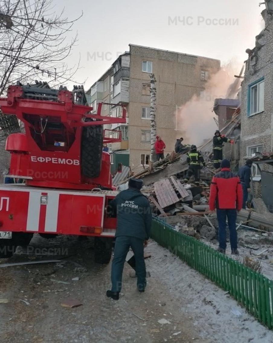 Родственники погибших и пострадавшие при взрыве в доме в Тульской области получат выплаты