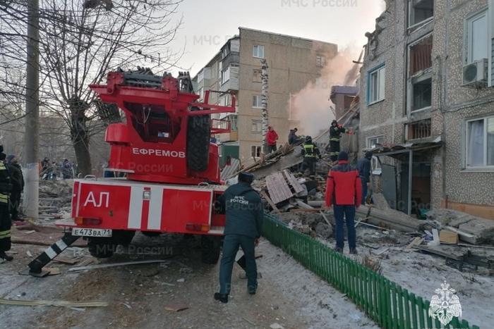 Родственники погибших и пострадавшие при взрыве в доме в Тульской области получат выплаты