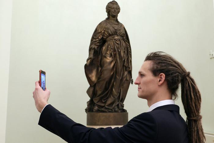 Учёный с дредами произвёл фурор в Кремле