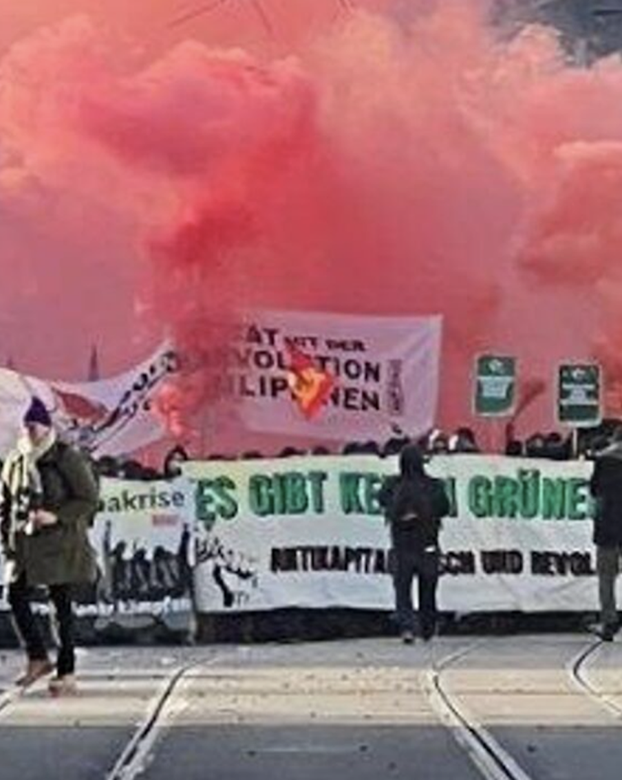 В Швейцарии силовики обстреляли демонстрантов резиновыми пулями