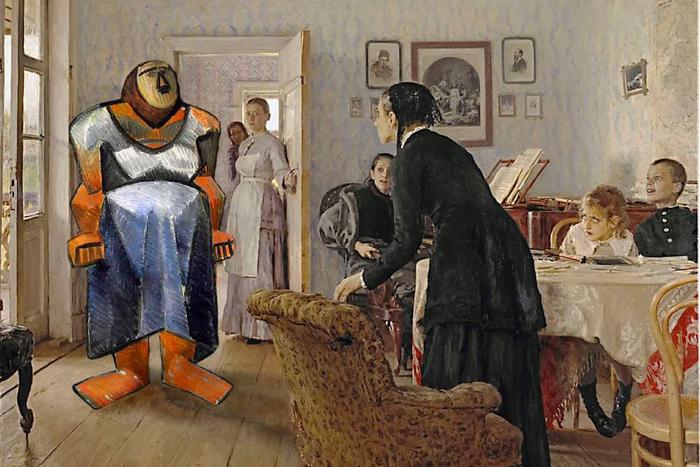 Перепутали полотна. Что будет, если героев с одних картин заменить на персонажей с других