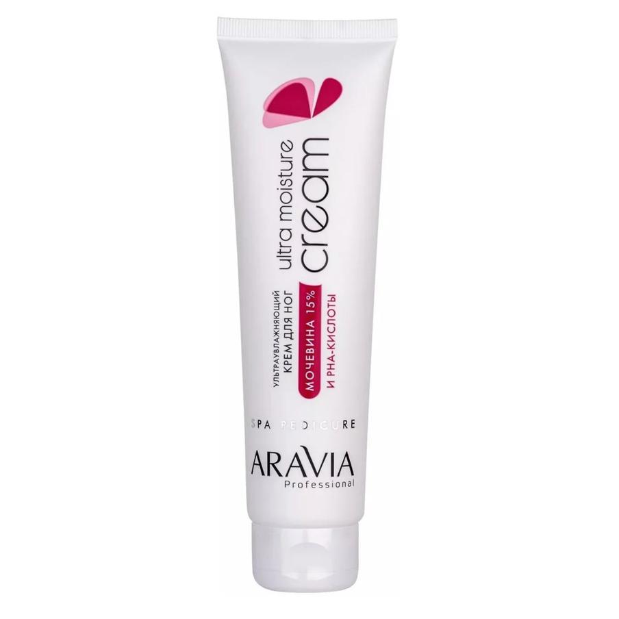 Крем для ног ультраувлажняющий с мочевиной (15%) и PHA-кислотами ARAVIA Professional Ultra Moisture Cream (392-490 руб.)