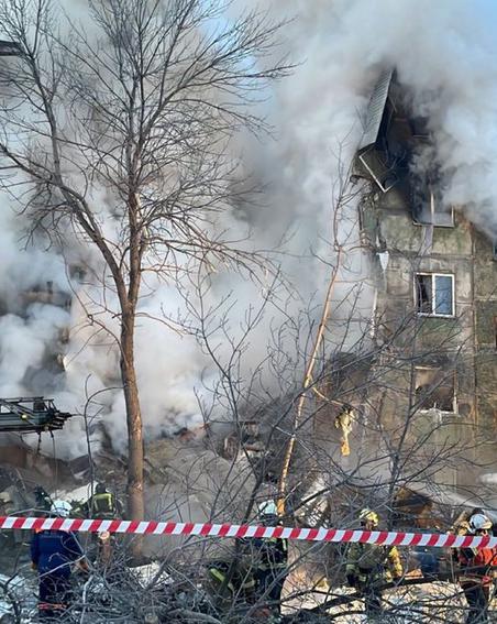 Глава области Новосибирска Анатолий Локоть признал обрушившийся после взрыва газа дом аварийным