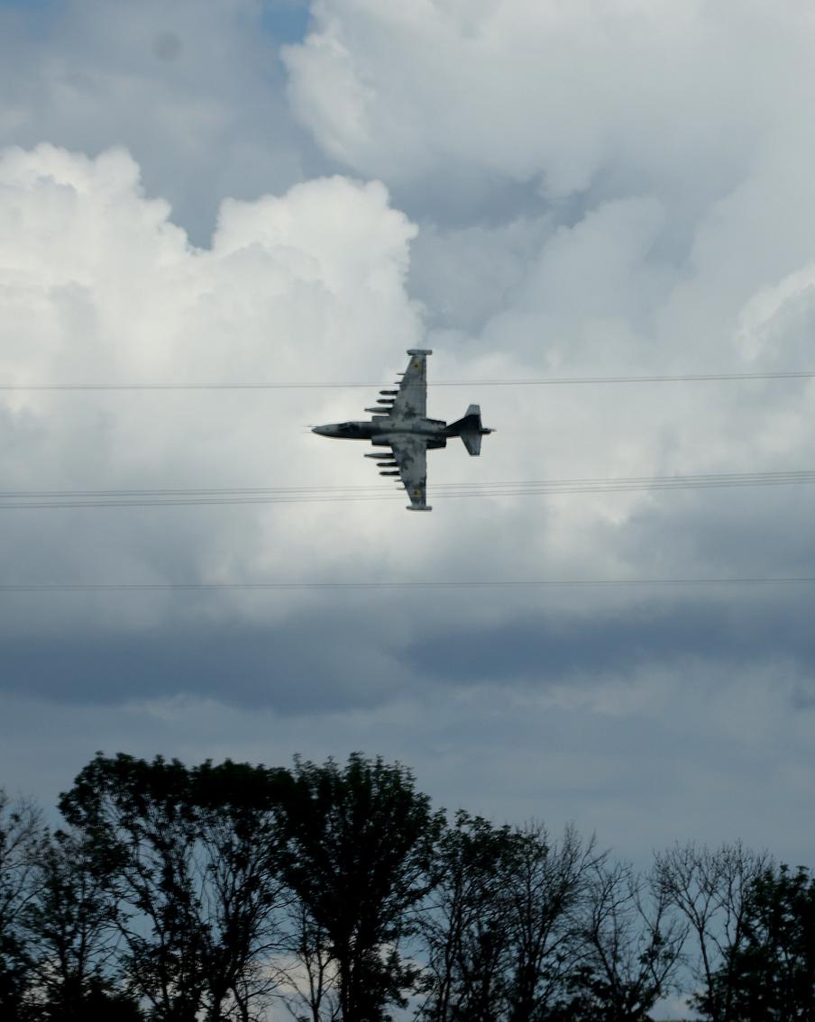 В Белгородской области упал самолёт Минобороны